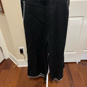 Rachel Zoe Black 100% Linen Pants